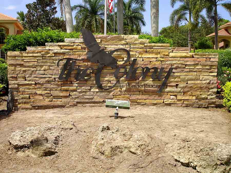 The Colony Signage